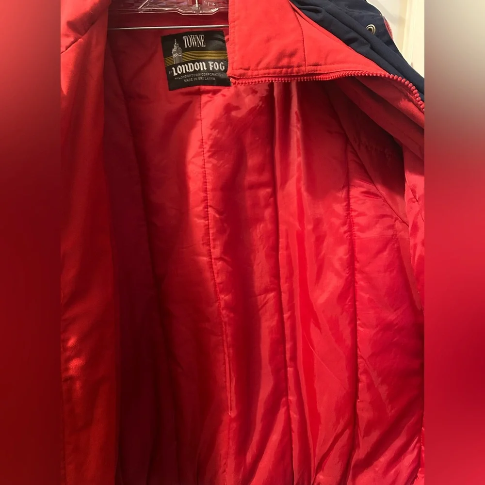 London Fog Red Field Jacket - Picture 8 of 14